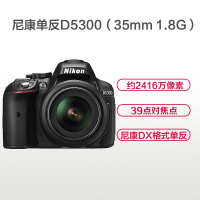 尼康(Nikon) D5300（35mm F1.8G）数码单反相机 单镜头套装 约2416万像素