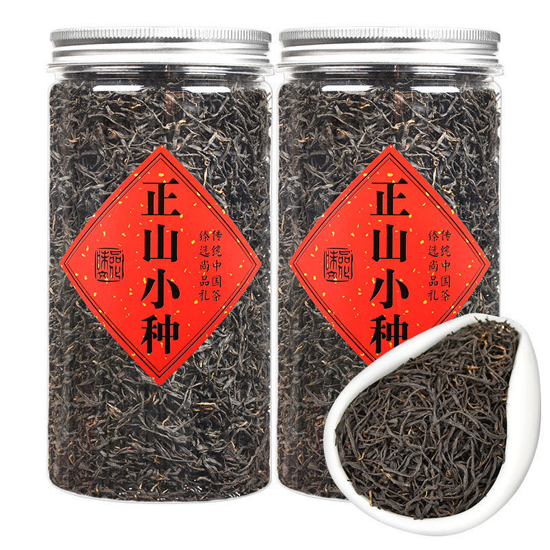 2024新茶 正山小种红茶工夫红茶小种红茶桐木关茶叶武夷山散装罐装 小种红茶500g【罐装】