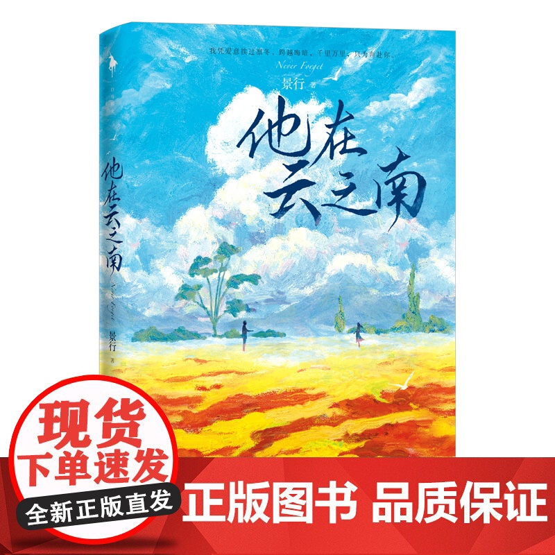 [正版]人气作家景行燃情悬爱力作《他在云之南》缉毒警察×美女记者 扣人心弦的燃情小说书籍言情小说 一场摄魂般的爱情高清大图