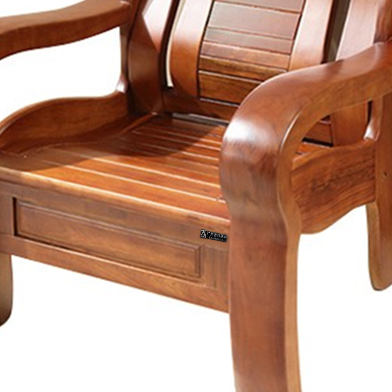 合祥源 单人位实木沙发 770*750*930mm (计价单位:张)高清大图