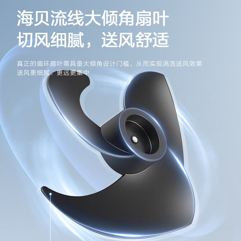 艾美特(Airmate) 空气循环扇遥控电风扇家用摇头电扇涡轮换气扇循环对流风扇落地 FA18-SRD116(语言款)高清大图