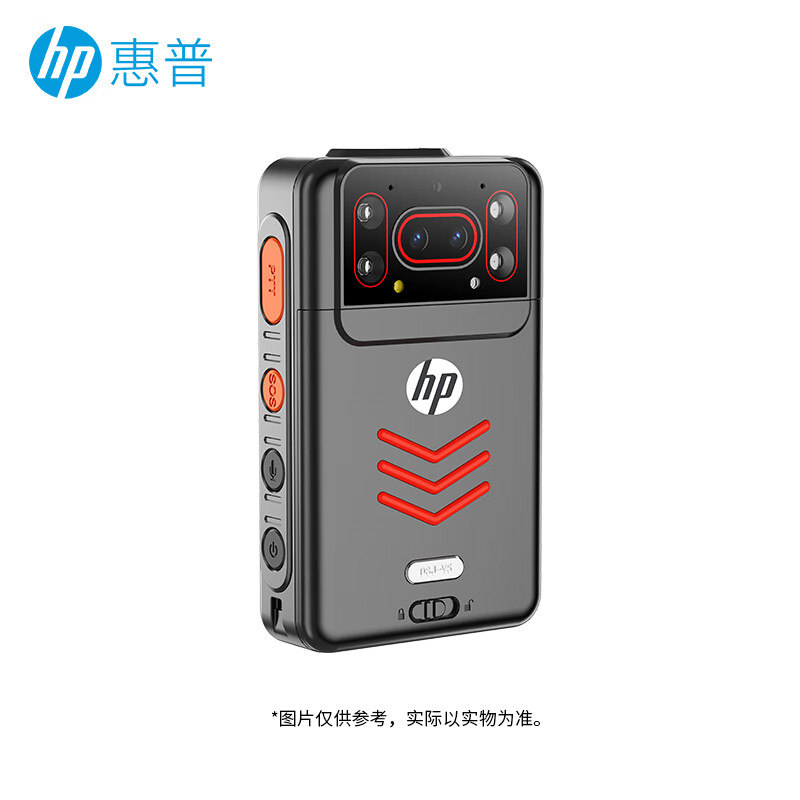 HP惠普 V5 执法记录仪高清4G现场记录仪录像仪 黑色 256G高清大图