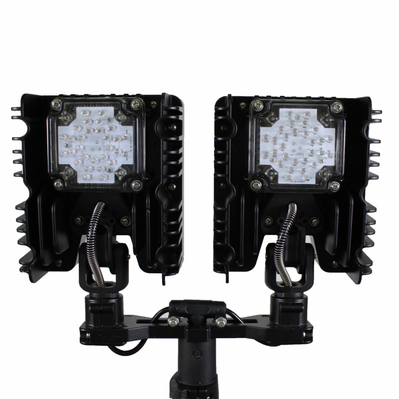 华燏 HY-YD206 DC21.6V 120W IP65 LED 电池供电 多功能移动照明平台 工作灯(台)黄色高清大图
