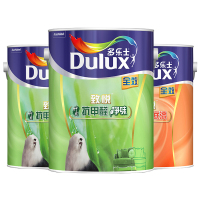 多乐士(Dulux)致悦竹炭净味抗甲醛全效乳胶漆内墙面漆 油漆涂料A742+A748 15L套装 哑光白色