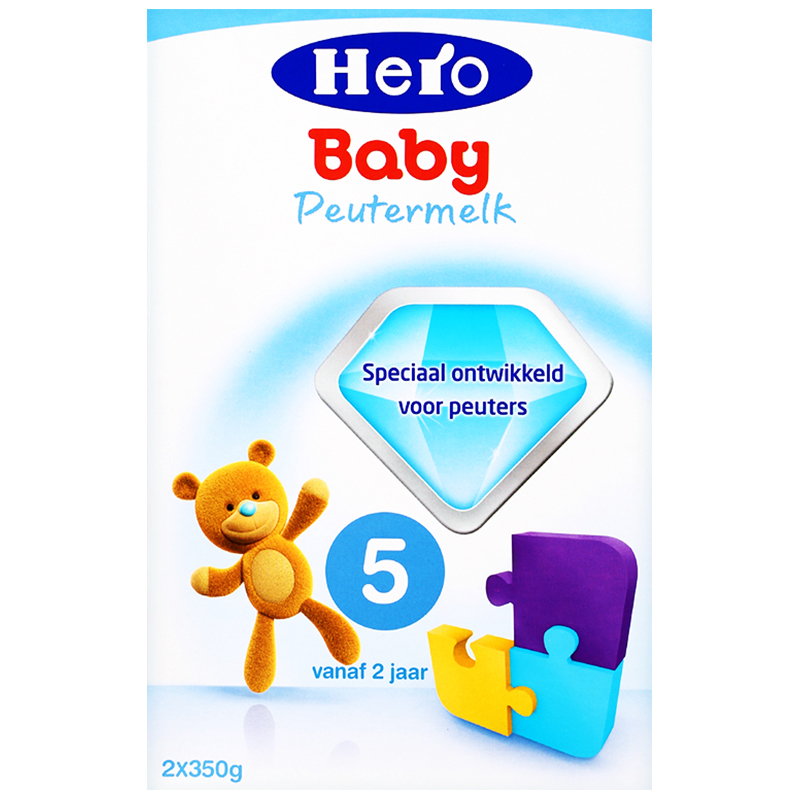 原装进口荷兰herobaby五段24个月以上g奶粉