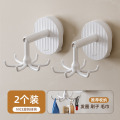 太力-浴室旋转挂钩-2个装