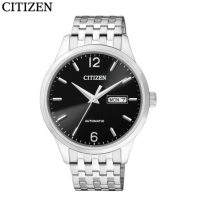 国行 西铁城(CITIZEN)手表 时尚自动机械 双日历显示不锈钢商务休闲 男表NH7500-53EB/53AB