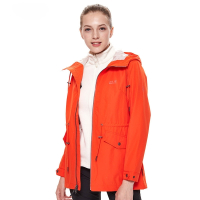 狼爪(Jack Wolfskin)女装外套18秋冬连帽防风服户外运动夹克软壳冲锋衣5318521