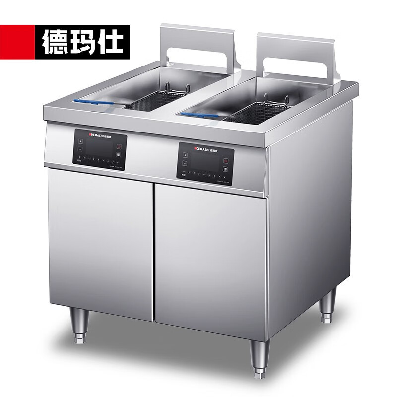 油炸炉油条摆摊大容量大型油炸机304不锈钢组合炸炉hw-szl16z-02>800