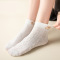 [10双]袜子女夏季薄款短袜透气浮雕日系少女四季运动JK船袜夏天仙女士袜子