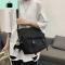 斜挎包男士潮牌日系工装挎包帆布学生书包ins潮背包女休闲单肩包NEW LAKE