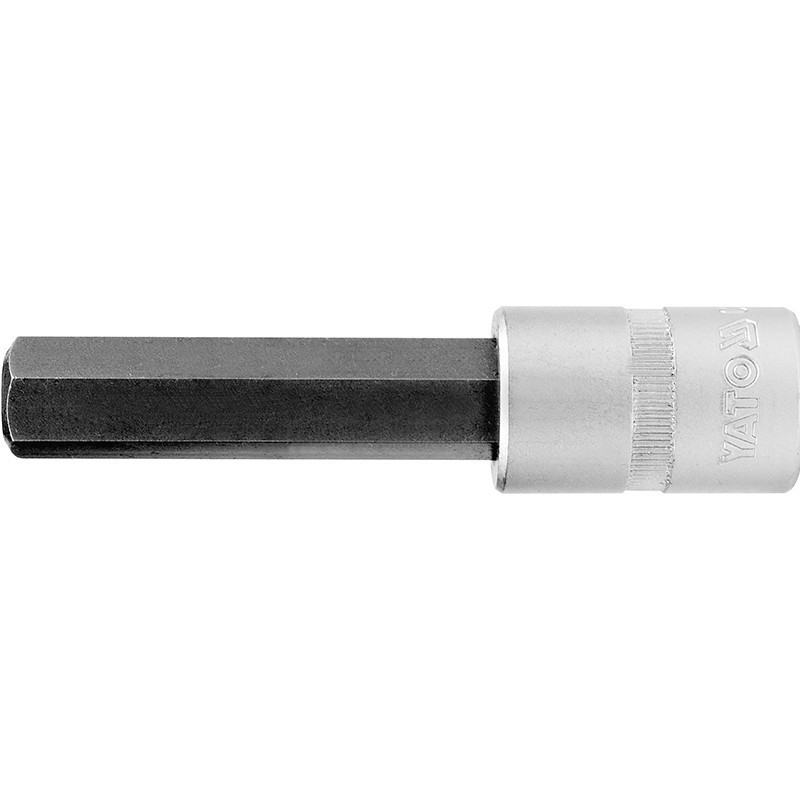 易尔拓 1/2’’六角旋具套筒12.5MM系列旋具批头HEX5X50MM YT-04381
