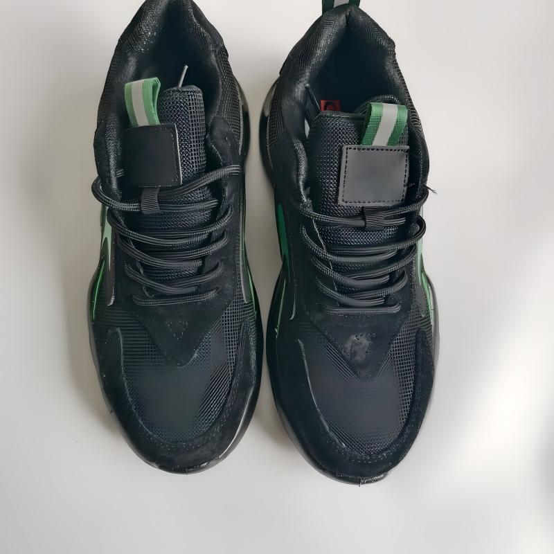 依莲纱嫚 四季劳保鞋 36-46码/双 黑绿色 37码