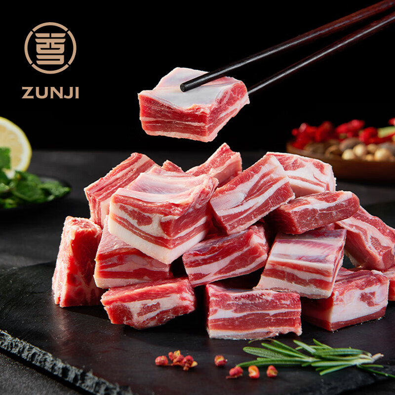 尊记 宁夏滩羊4.5kg礼盒1298型高清大图