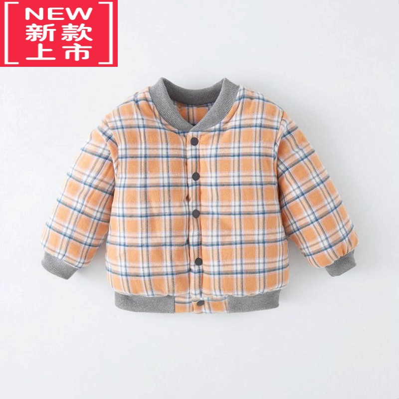 可莉允儿童棉袄棉服冬季校服内胆器内穿男童棉衣学生保暖加绒加厚