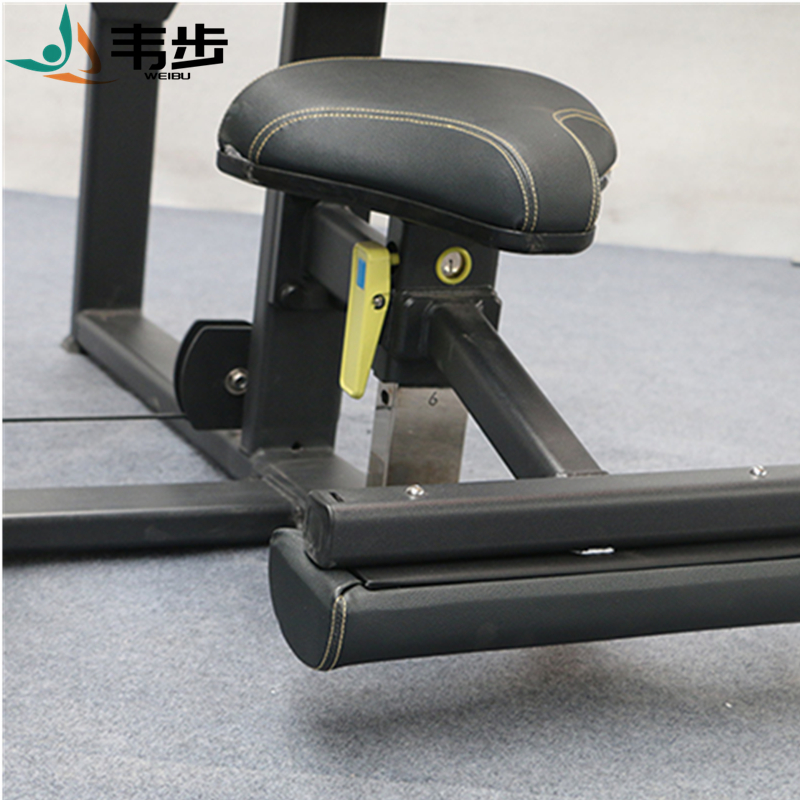 韦步EM1007商用坐姿式手臂伸展下压肱三头肌练习健身房器械高清大图