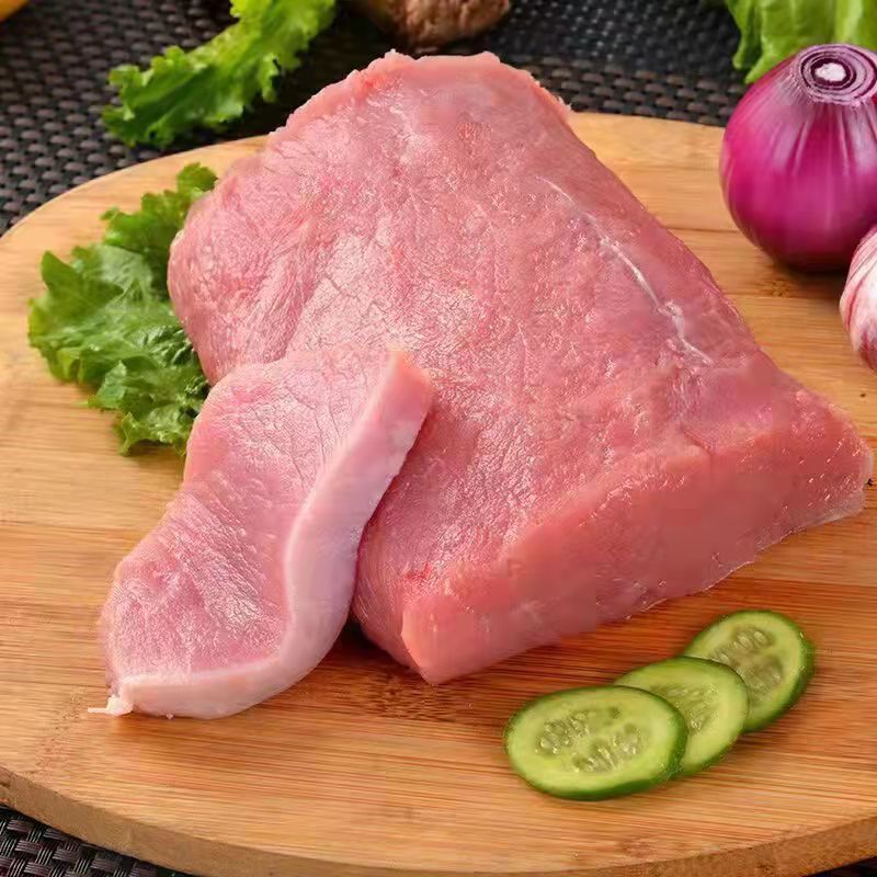 赛卡伊 散养新鲜生猪里脊瘦肉里脊肉2斤大排里脊肉后腿肉里脊 里脊肉2斤(试吃价格高)高清大图