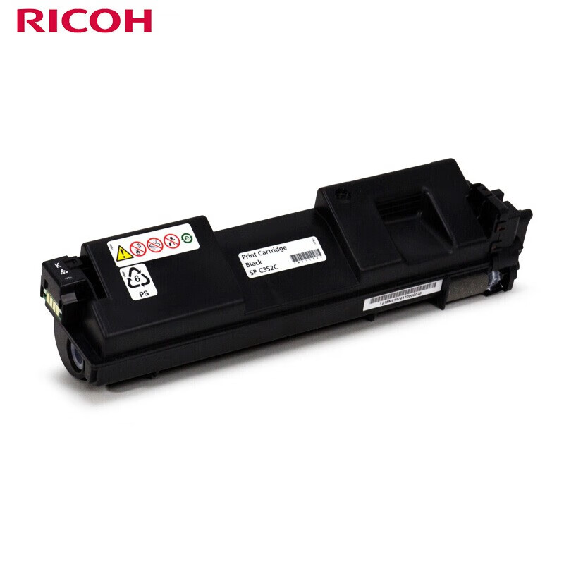 理光（Ricoh）SP C352C 原装黑色墨粉盒 适用于SP C352DN高清大图