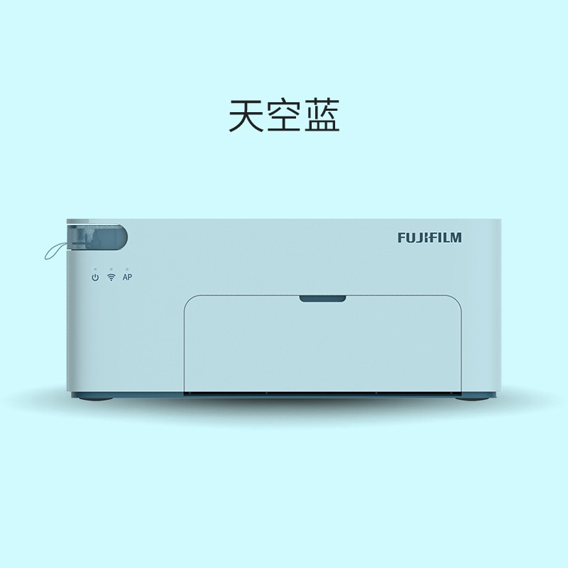 富士(FUJIFILM)INSTAX Smart小俏印二代天空蓝 立拍立得 快显胶片打印 小型家用 照片相片无墨打印