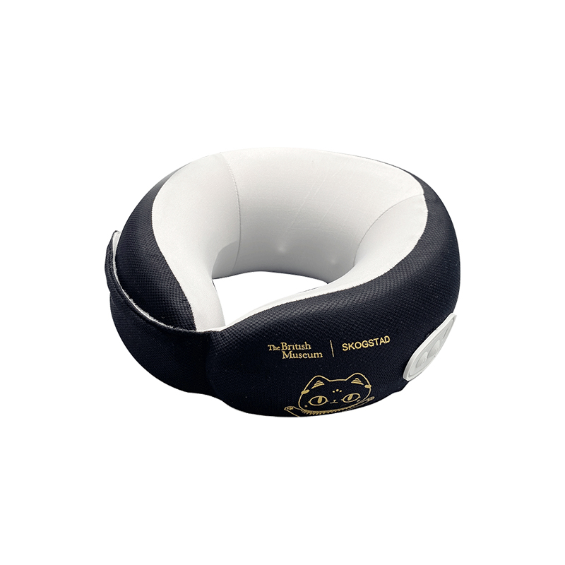 思嘉思达 仿真人 颈椎按摩枕 大英联名颈椎按摩枕 枕颈椎按摩器按摩仪 SKD-A1009