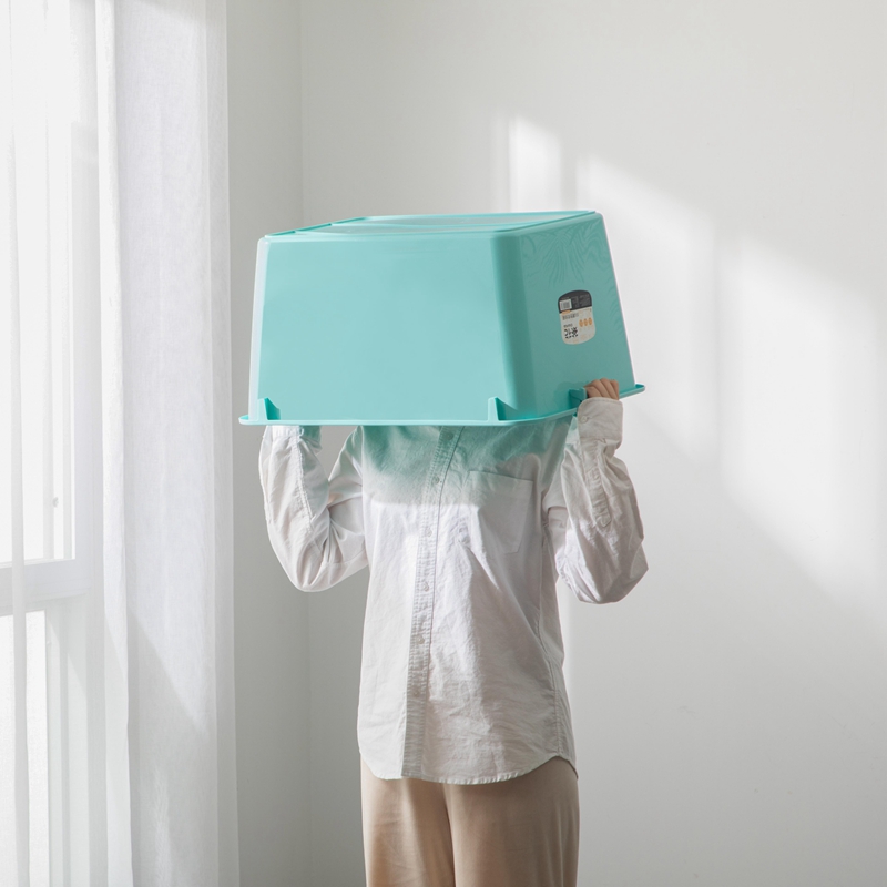 茶花 50L精致收纳箱50L/个高清大图