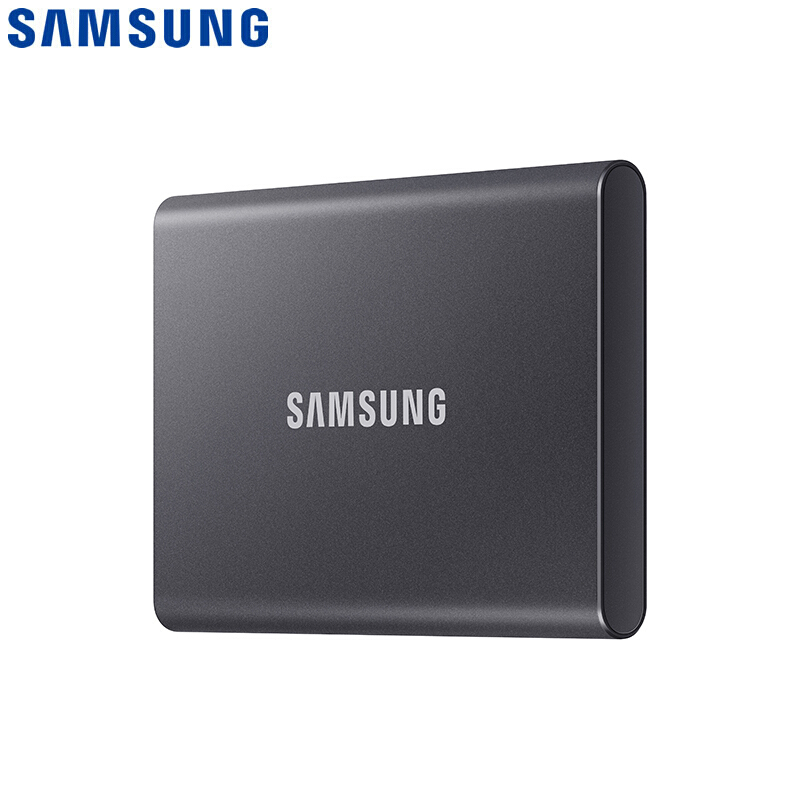 三星(SAMSUNG) 1TB Type-c 移动固态硬盘PSSD T7 太空灰MU-PC1T0T 读速1050M/S高清大图