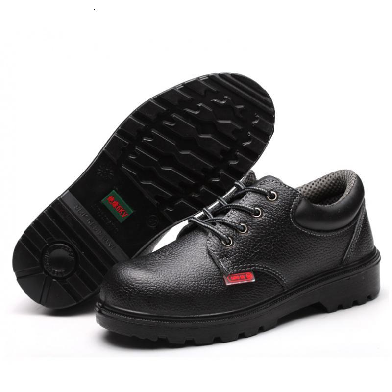 骆驼潮电工鞋6kv绝缘鞋劳保鞋工作耐磨防砸防刺穿真皮防滑轻便防臭超