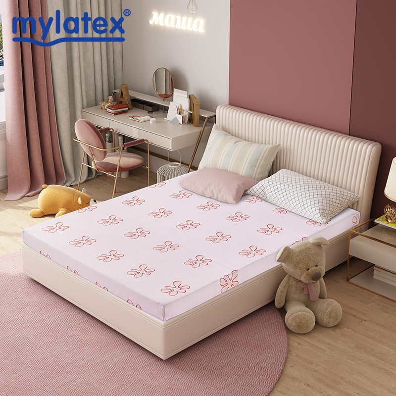 mylatex儿童乳胶床垫马来西亚原产进口943高乳胶含量软硬舒适简约现代