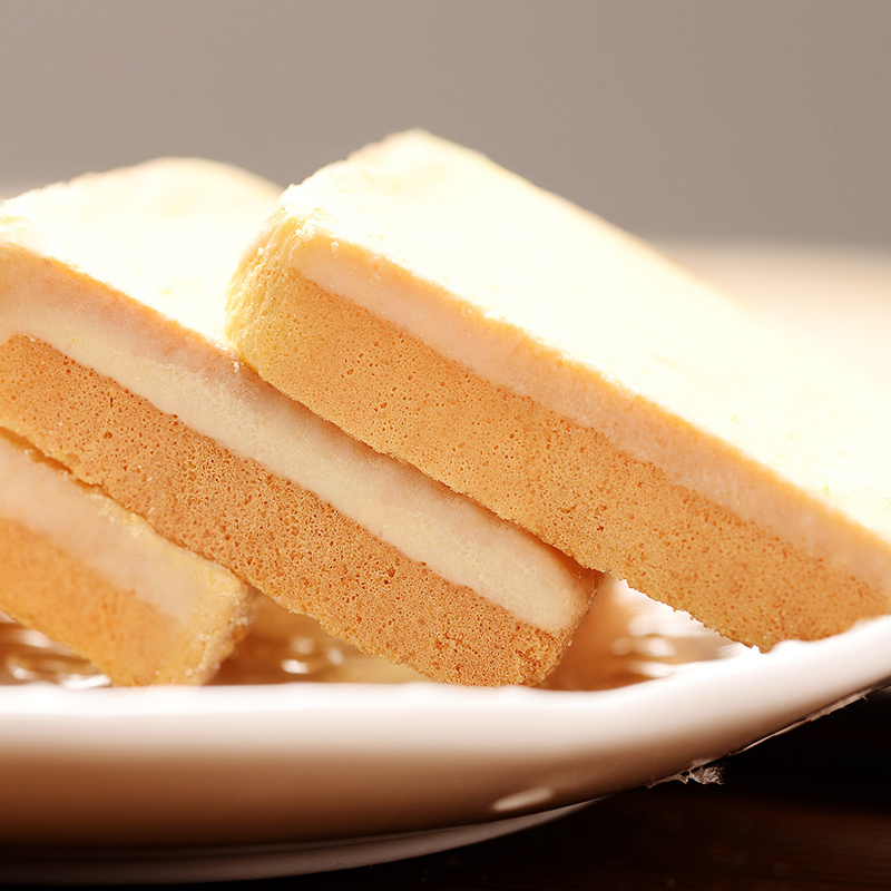 盼盼梅尼耶干蛋糕零食休闲食品小吃早餐面包柠檬味160g