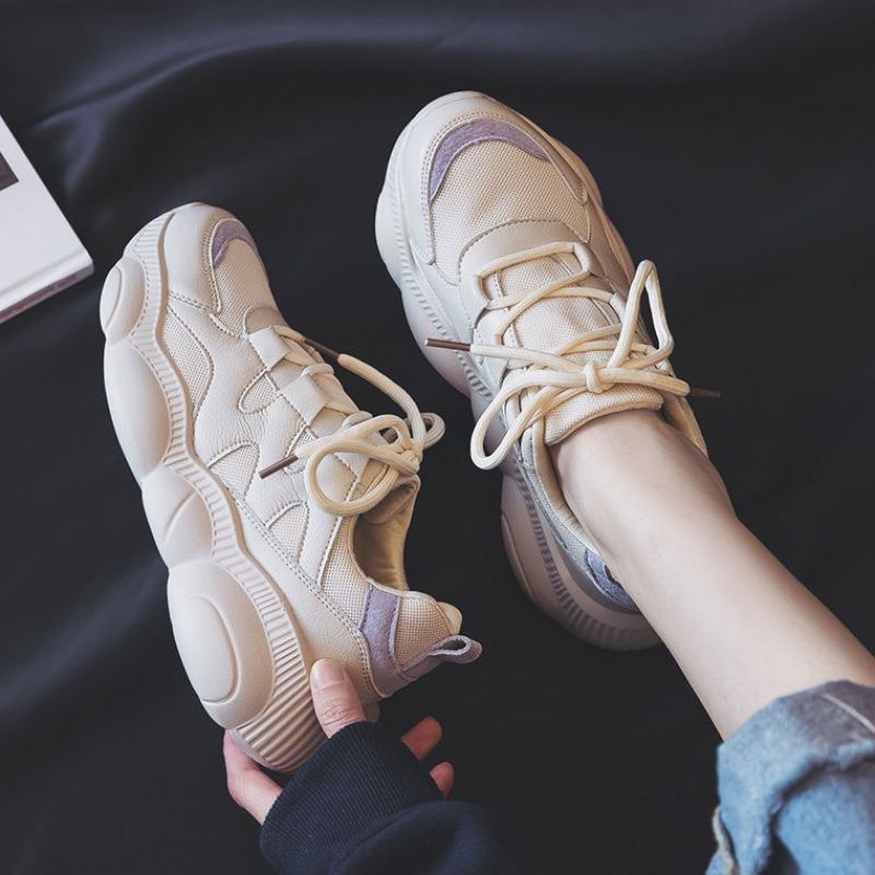 老爹鞋女ins潮透气网面女鞋2021新款韩版学生百搭网红超火智熏鞋臻依