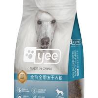 Yee狗粮五谷鲜肉成犬粮免疫美毛全期全价通用型冻干主粮1.5kg 升级款yee增强免疫力犬粮1.5kg