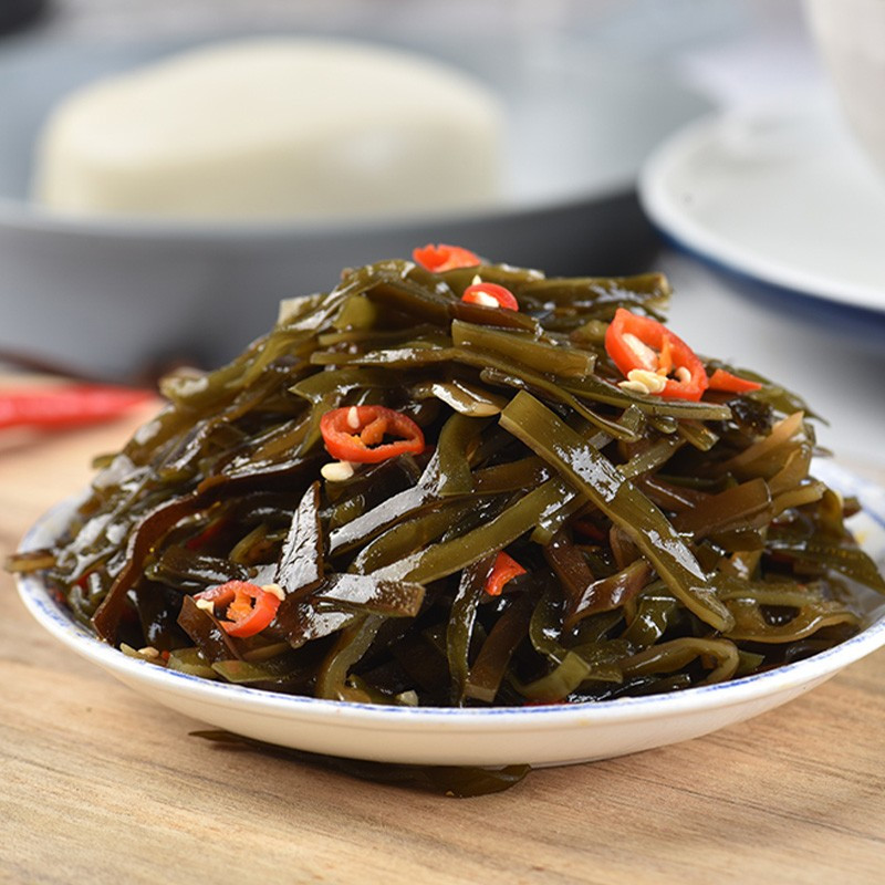 吉香居 麻辣海带丝88g/袋海带丝 榨菜四川泡菜鲜辣开味