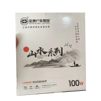 DP 亚牌LED投光灯户外照明 100W