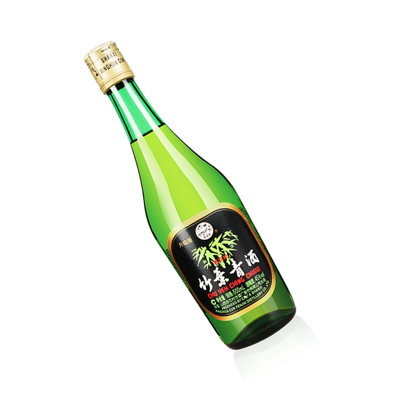 汾酒 出口竹叶青 45度 500ml 单瓶装 清香型白酒