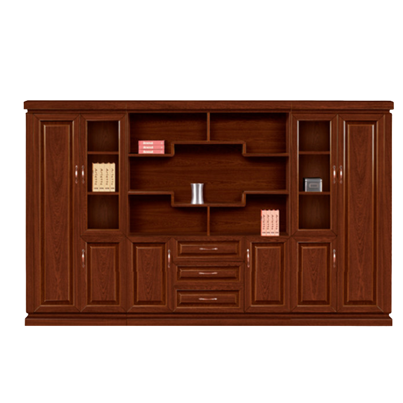 大央文件柜S3D-08 3586W*430D*2200H 书架落地置物架客厅家用靠墙收纳柜子储物柜办公室文件柜简易书高清大图