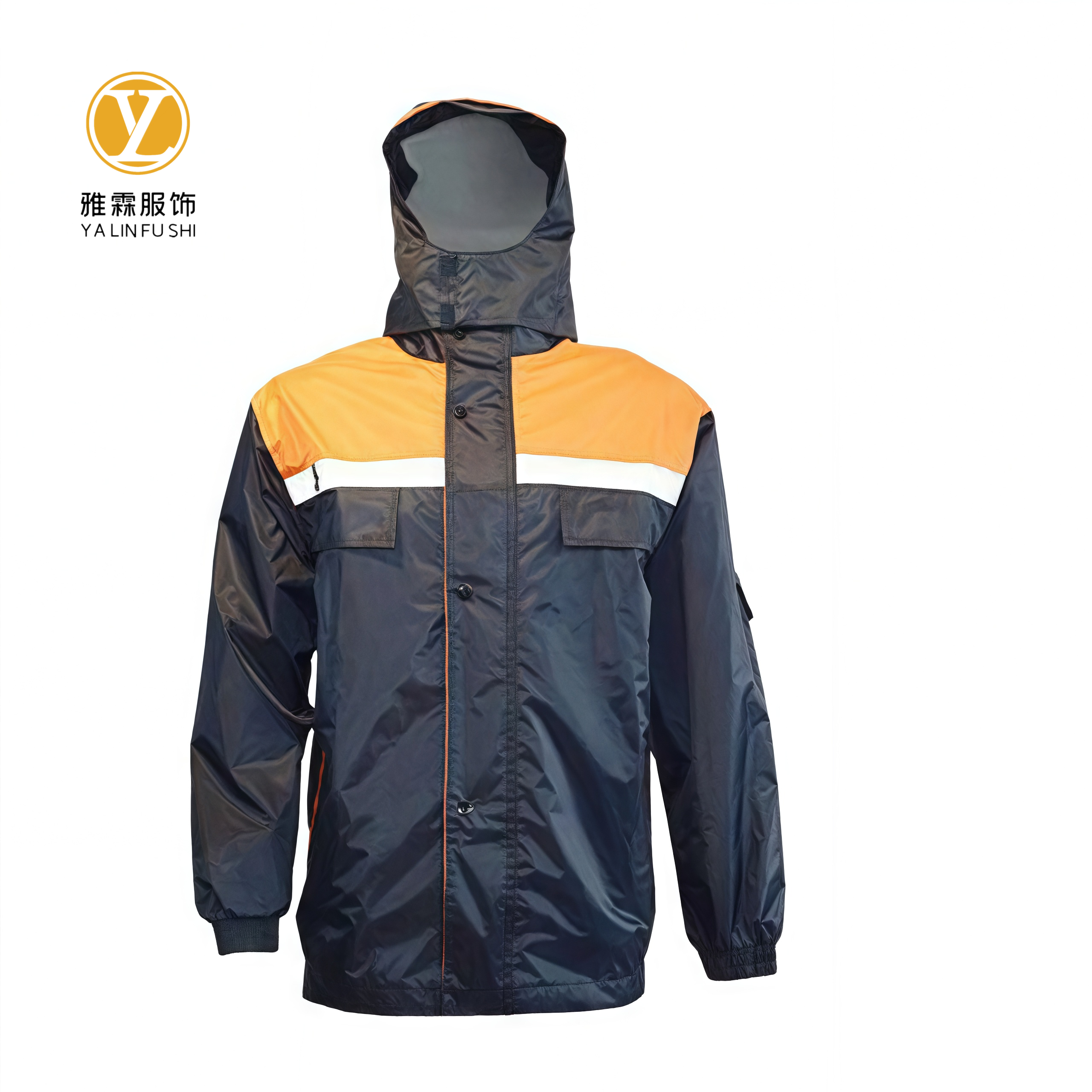 雅霖服 分体式拼接雨衣YLF-JXC-YK885 套高清大图