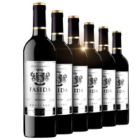 法国原瓶进口干红葡萄酒750ml*6瓶14度红酒酒水整箱装