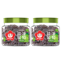 雪海梅乡 盐津葡萄干160g *3罐装 果脯休闲零食小吃蜜饯果干