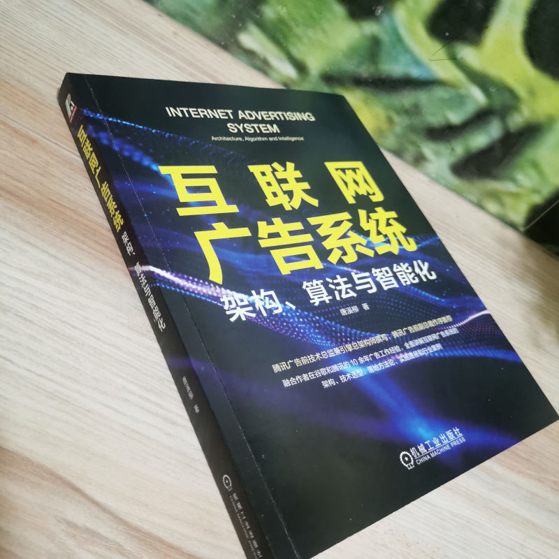 醉染图书互联网广告系统 架构、算法与智能化9787111725824高清大图