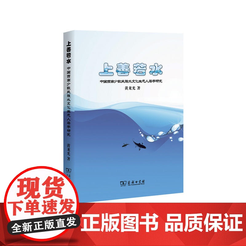 上善若水:中国西南少数民族水文化生态人类学研究 黄龙光 商务印书馆 正版书籍高清大图