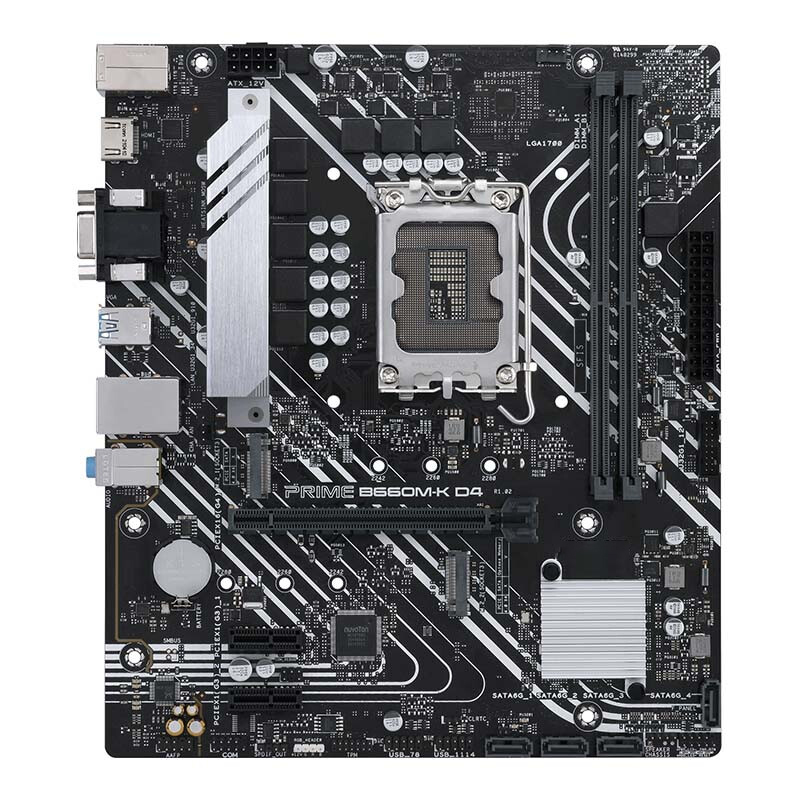 PRIME B660M-K D4主板 支持 CPU 12700/12400F PRIME B660M-K D4