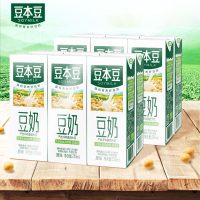达利园 豆奶 豆本豆豆奶 原味250ml*12盒（植物蛋白纯豆浆）