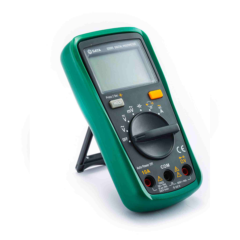 世达(SATA)03005 掌上型万用表 电流表 电工电子式电容表 电阻电压万能表