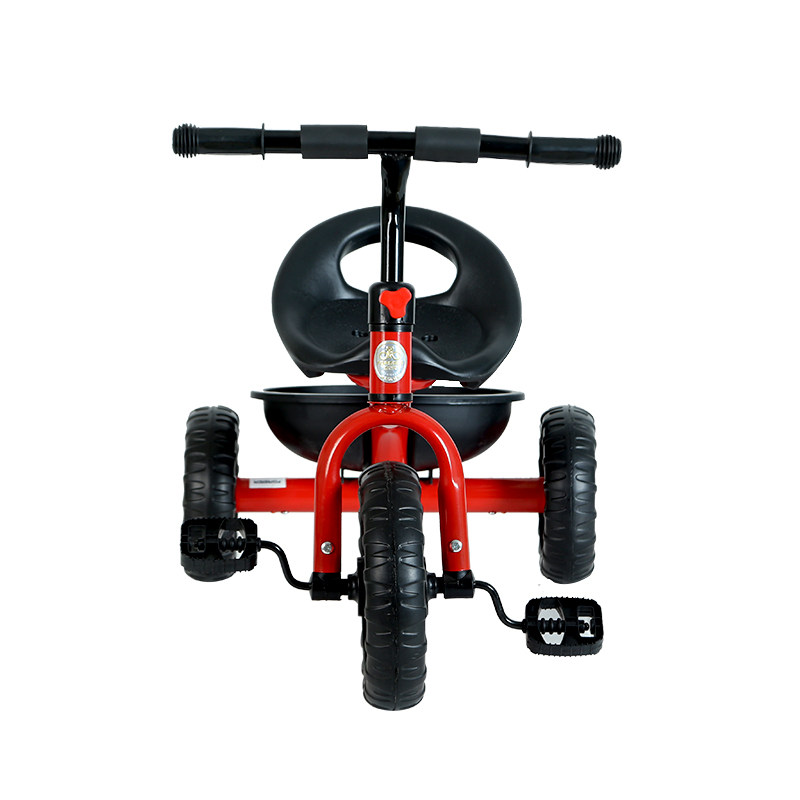 永久(FOREVER)儿童三轮车婴幼儿推车1-3岁童车小孩脚踏单车多功能可拆卸魅力红