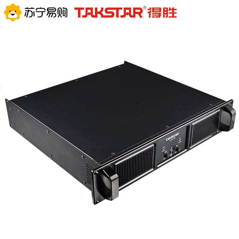 得胜 TAKSTAR EKA-13N 双通道专业功率放大器1300W 学校会议工程专用功放带降噪多功率可选