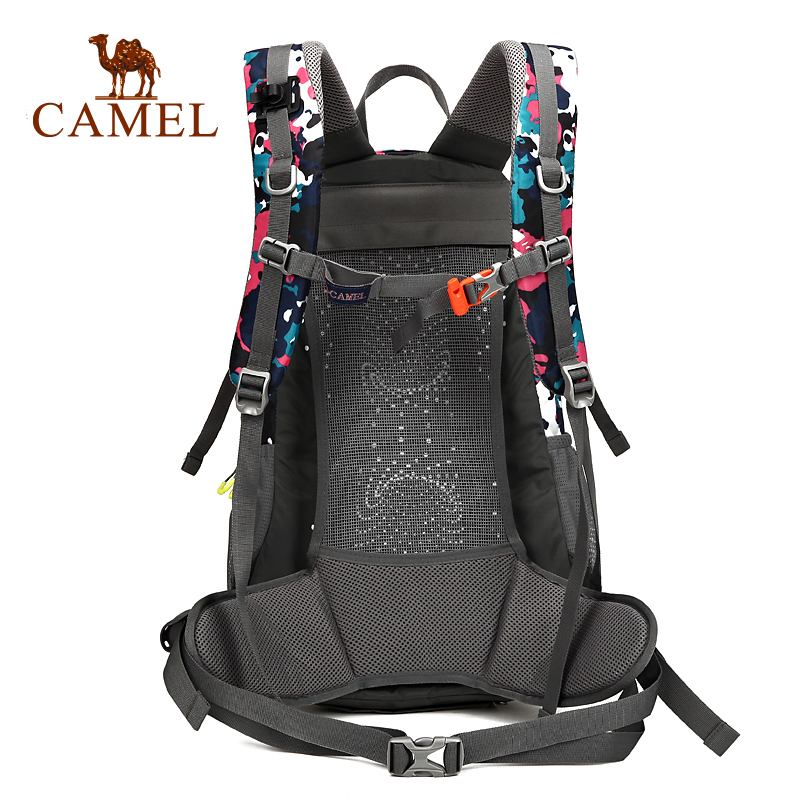 CAMEL骆驼户外双肩登山背包 30L男女减压省力背包
