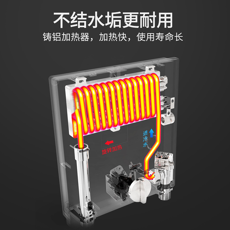 Otlan/奥特朗S16H-Z55C(新)恒温厨宝 免储水小厨宝厨房热水器 即热式家用小型 洗手洗碗家用速热