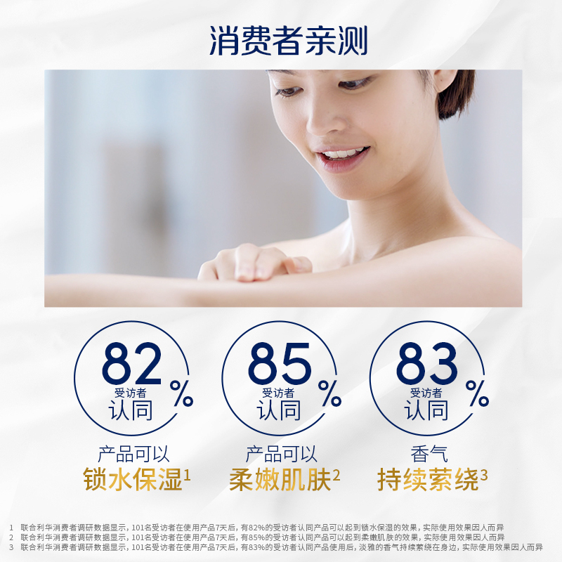 多芬(Dove)滋养美肤沐浴乳 樱花甜香1000g+赠品300g(赠品随机发) 沐浴露组合装 联合利华出品