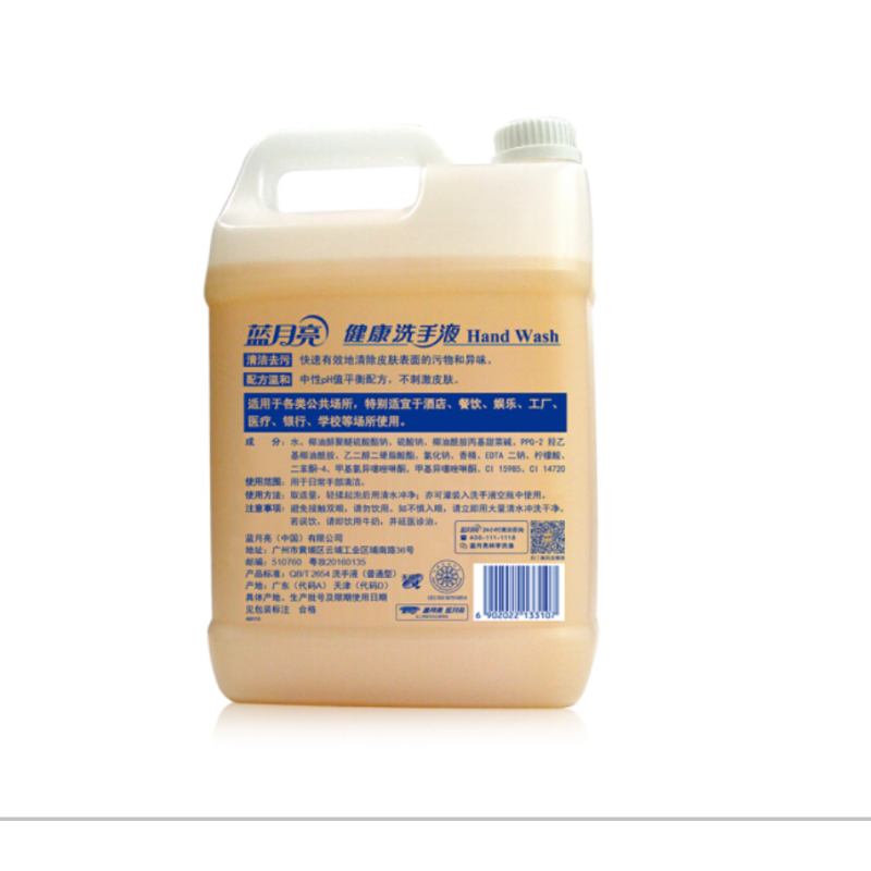 蓝月亮 bluemoon 健康洗手液 5kg/桶 3桶/箱