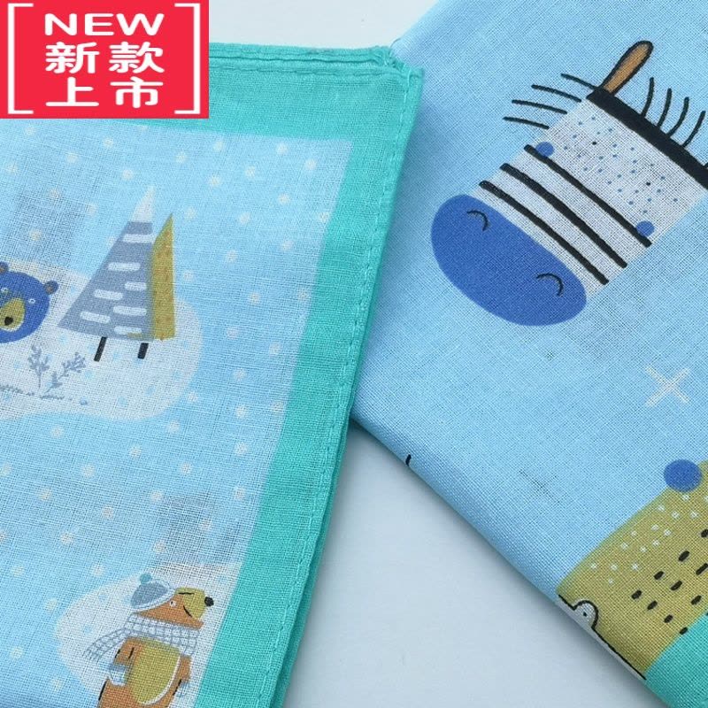 可莉允童年回忆卡通手帕擦汗手绢方巾幼儿园学校折手工老鼠随身方巾毛巾图片